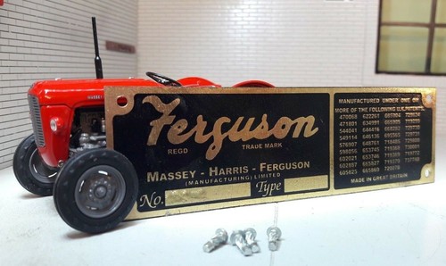 Massey ferguson tractor brass - tractor,