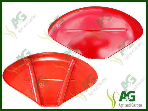 Mudguard rear fender - rear, set