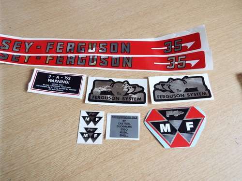 Massey ferguson decal - 35, 3a